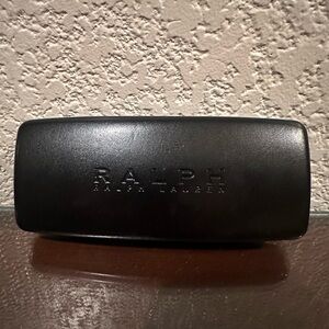 Ralph Ralph Lauren Black Hardshell Eyeglass Sunglass Case